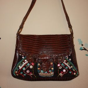 Vintage Cristiana Boho shoulder bag